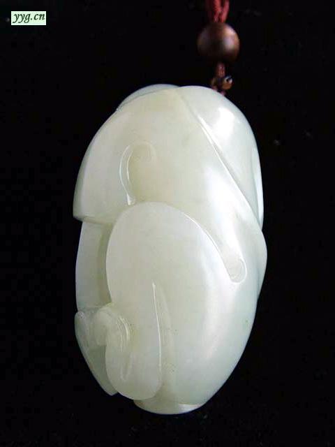 白玉籽料 如意猴