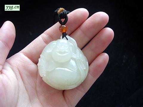 白玉籽料 布袋佛