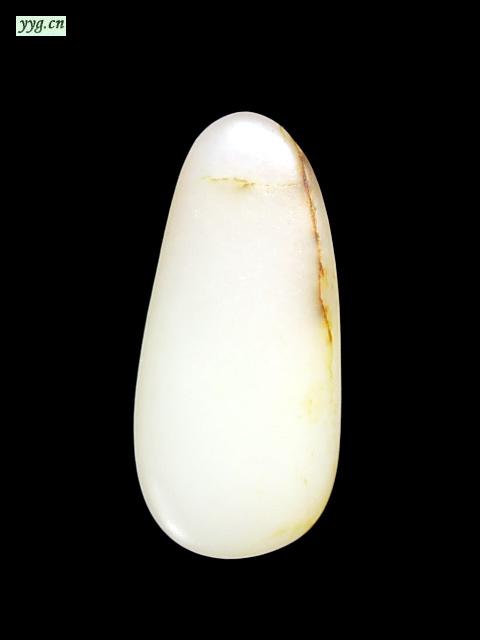 羊脂白玉籽料 原籽