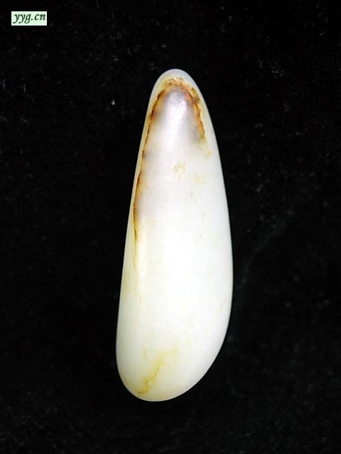 羊脂白玉籽料 原籽
