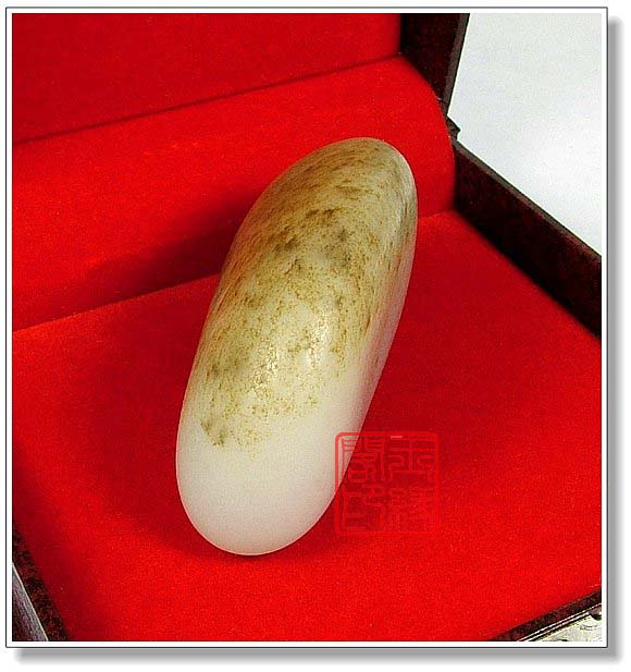 白玉麻皮籽料