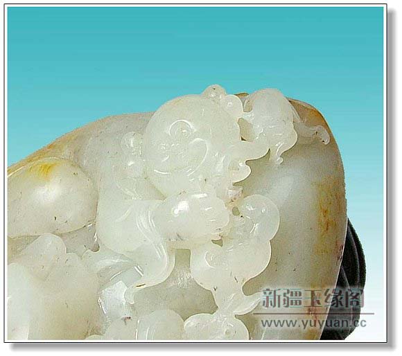 红皮籽料摆件 刘海戏金钱