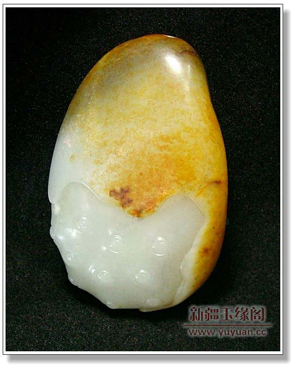 红皮籽料 恩爱把件