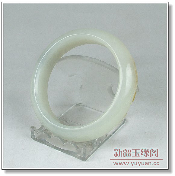 秋梨皮籽料 镯及镯心料