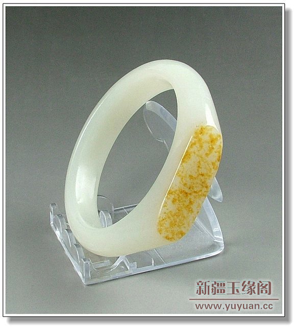 秋梨皮籽料 玉镯