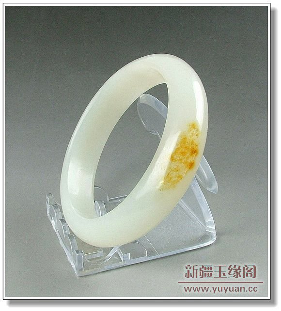 秋梨皮籽料 玉镯