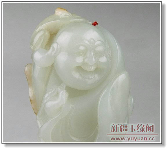 黄皮籽料把件 如意佛
