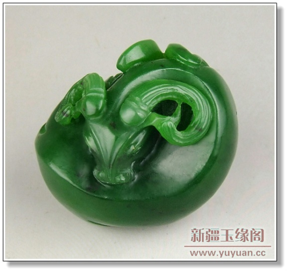 碧玉 青牛把件