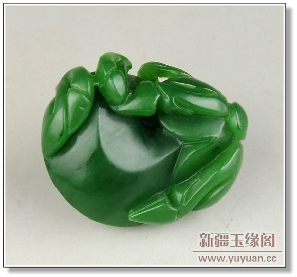 碧玉 青牛把件