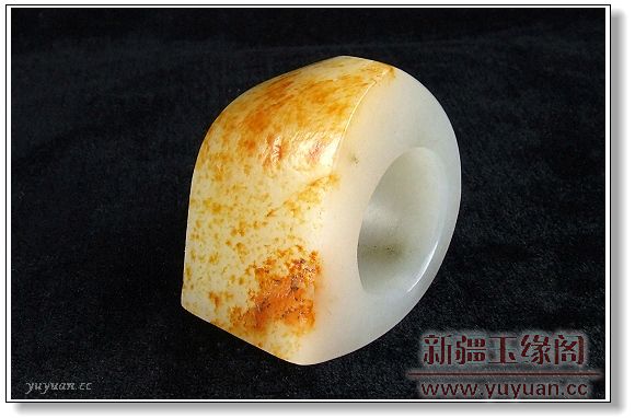 秋梨皮籽料 扳指
