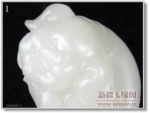 羊脂白玉把件 招财猪