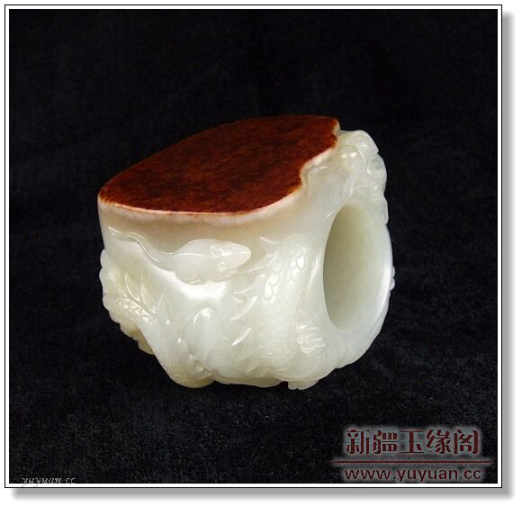 红皮籽料 望子成龙扳指