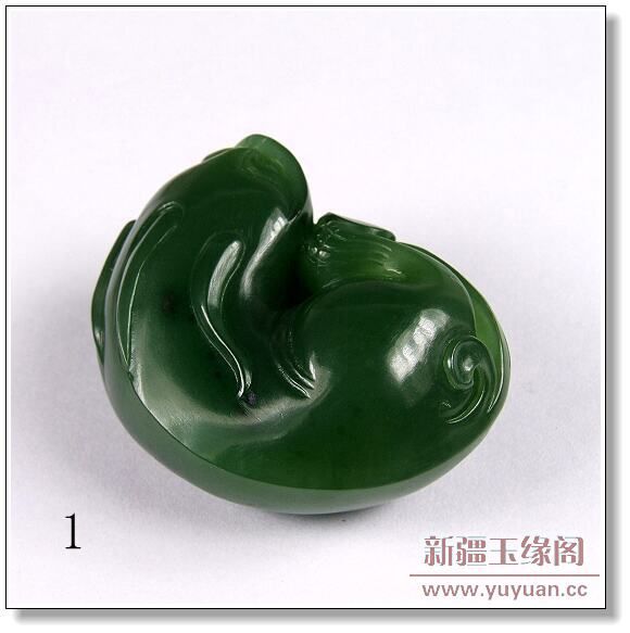 碧玉把件 辟邪