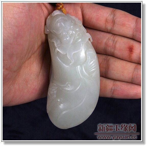 黄皮籽料把件 钟馗