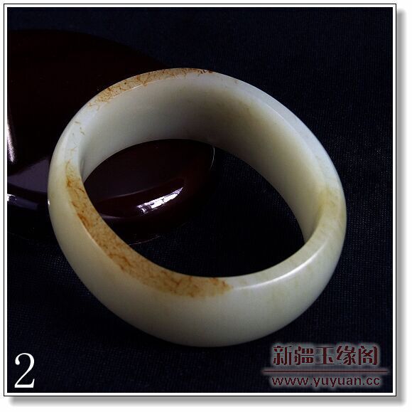 黄皮籽料富贵手镯58.5mm