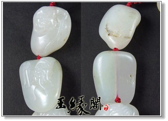 白玉籽料 八仙手链
