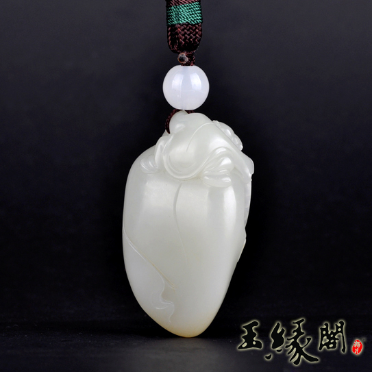 白玉籽料把件 神机妙算