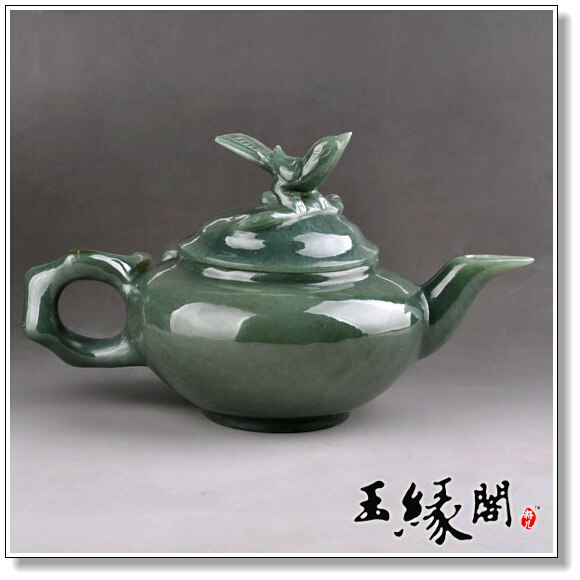 青玉 喜上眉梢茶具