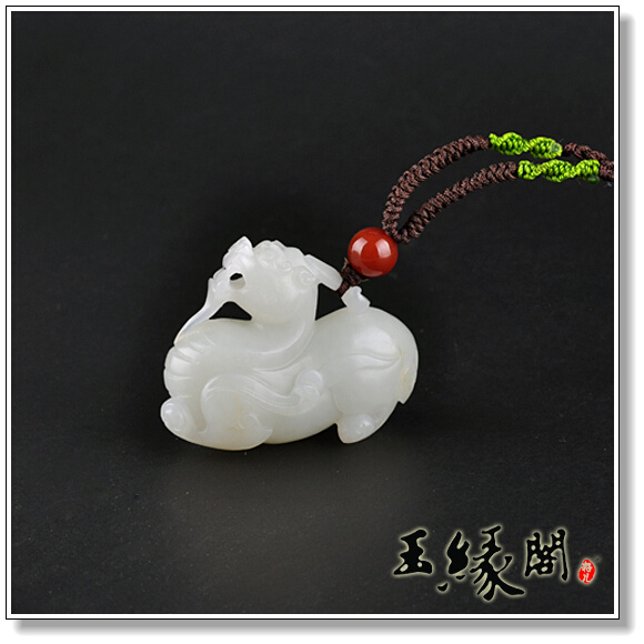 白玉籽料 貔貅把件