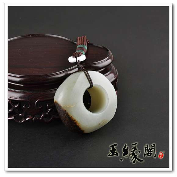 褐皮籽料 福扳指
