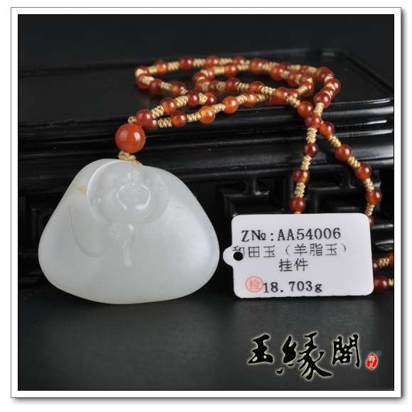 羊脂玉籽料挂件 精品佛