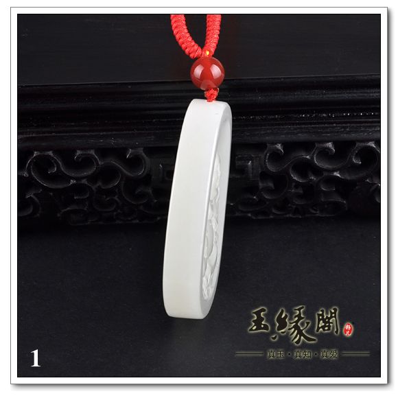 黄皮白玉籽料牌 佛/观音【两款】
