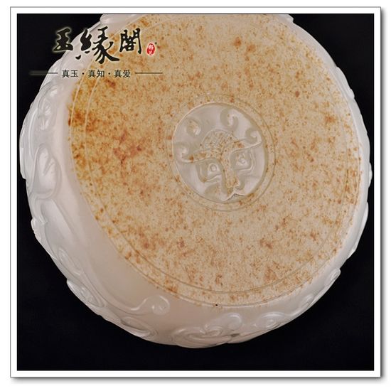 羊脂玉籽料 一朝天子把件