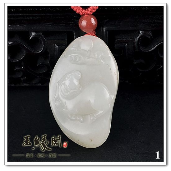 白玉籽料/羊脂玉籽料 生肖挂件【三款】