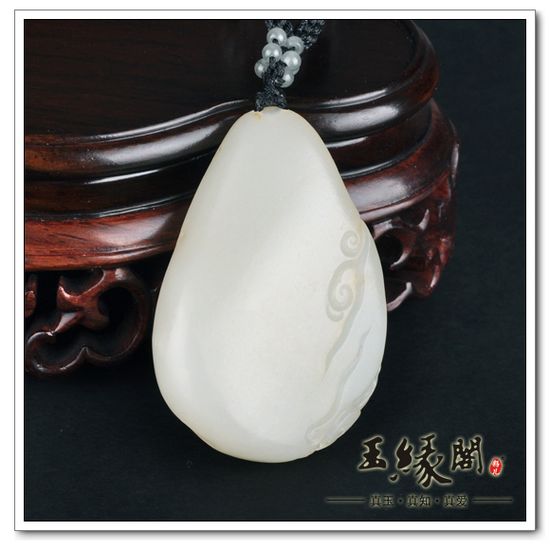 白玉籽料挂件 观音