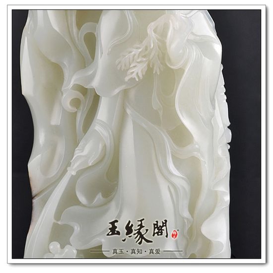 白玉籽料摆件 观音
