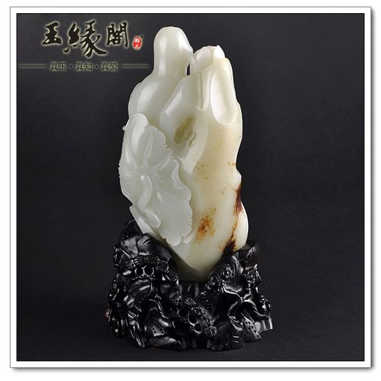 白玉籽料摆件 观音
