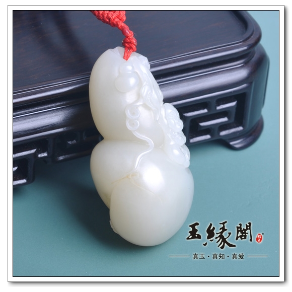 白玉籽料 福禄子孙把件