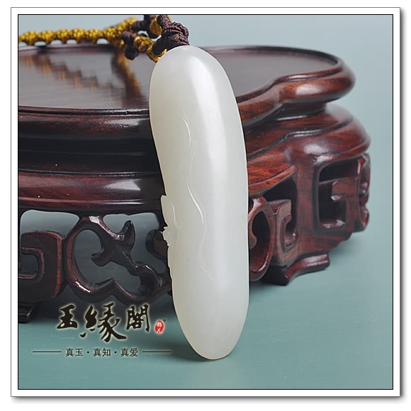 羊脂玉籽料挂件 罗汉