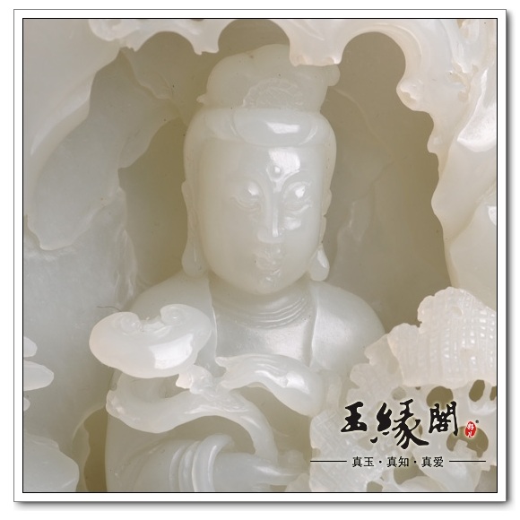 黄皮籽料摆件 观音
