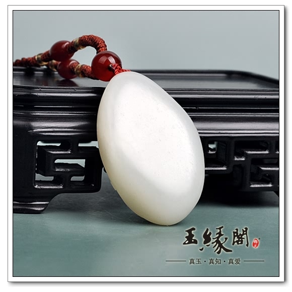 白玉籽料挂件 观音