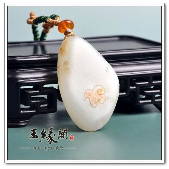 白玉籽料挂件 佛
