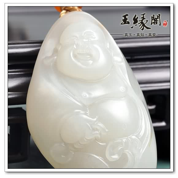 白玉籽料挂件 佛