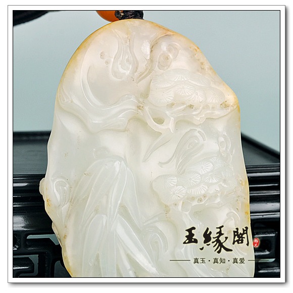 黄皮籽料把件 岁寒三友