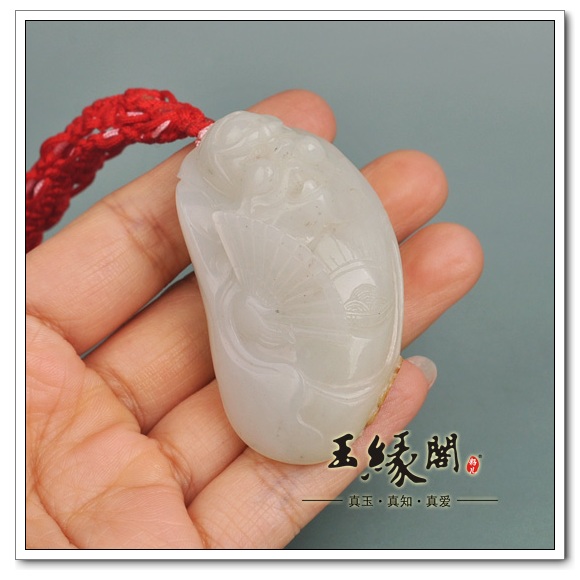 黄皮籽料把件 钟馗引福