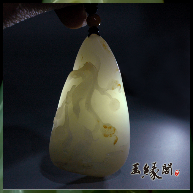 白玉籽料喜事连连