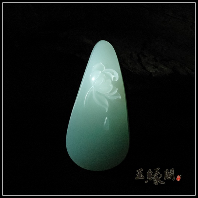 羊脂玉籽梵花盛开