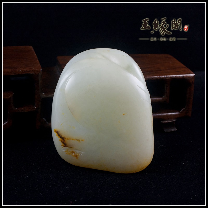 白玉籽料把件 佛
