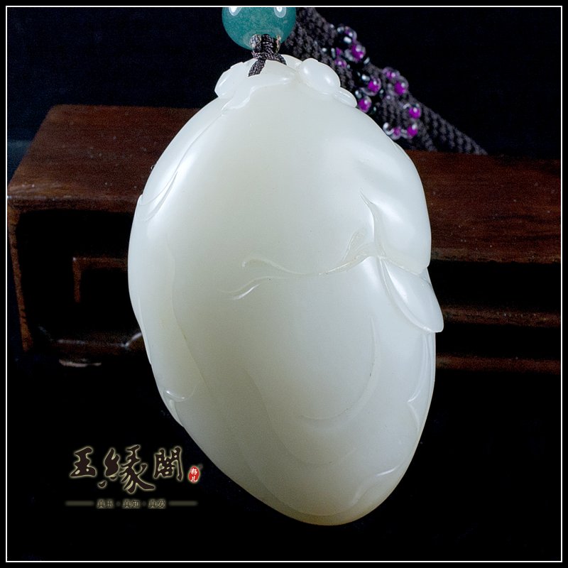 白玉籽料把件 如意佛