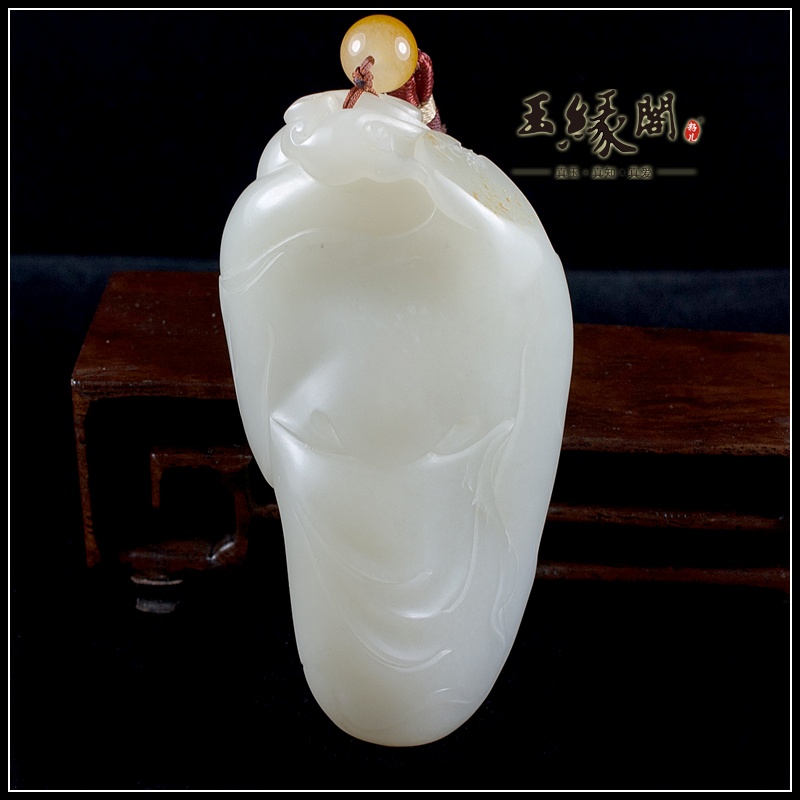 白玉籽料把件 佛