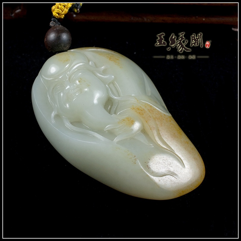 黄皮籽料把件 寿星