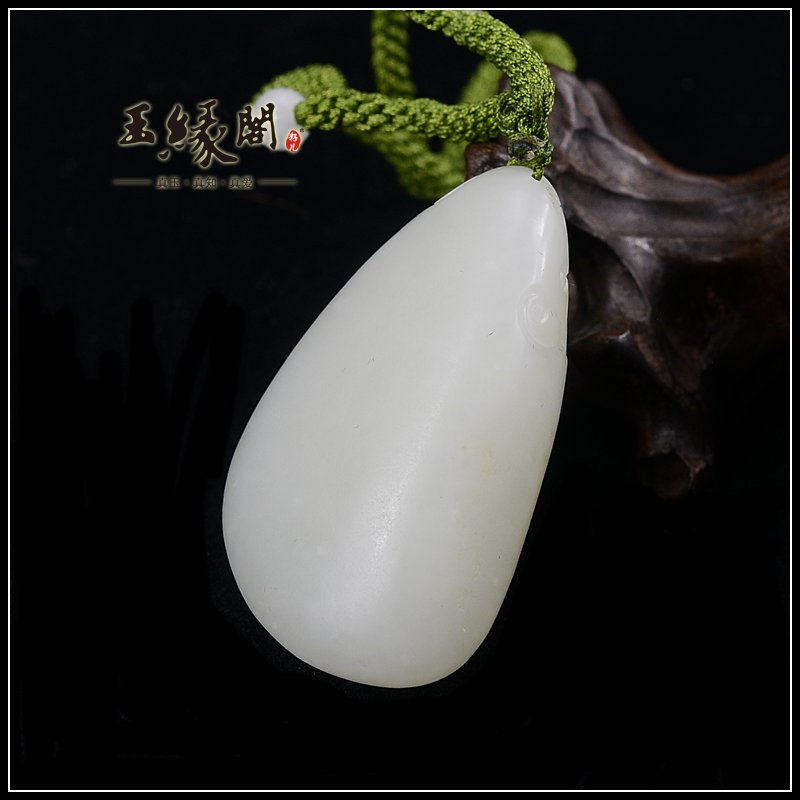 白玉籽料把件 门兽