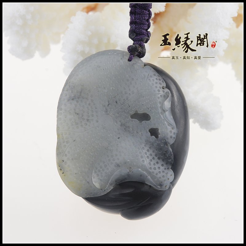 墨玉籽料把件 财运连连