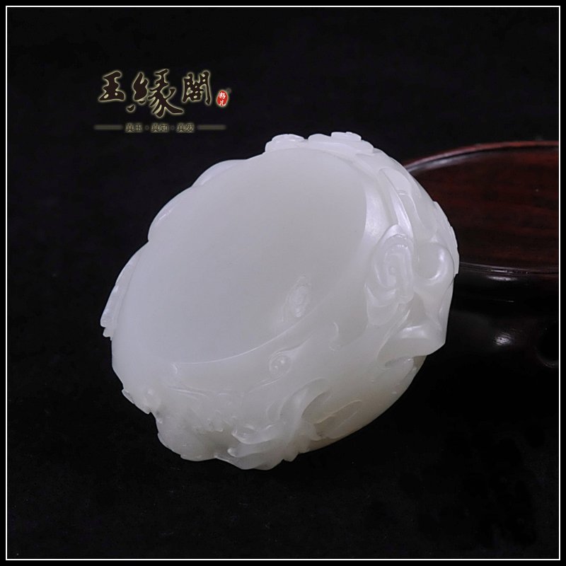 黄皮籽料把件 一朝天子
