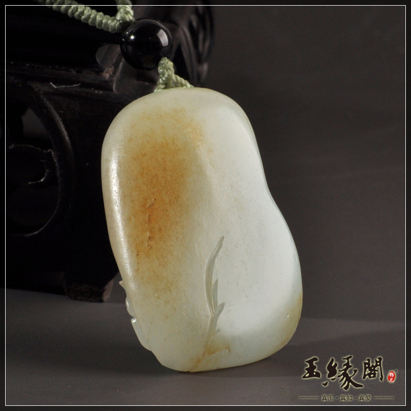 白玉籽料挂件   封侯挂印