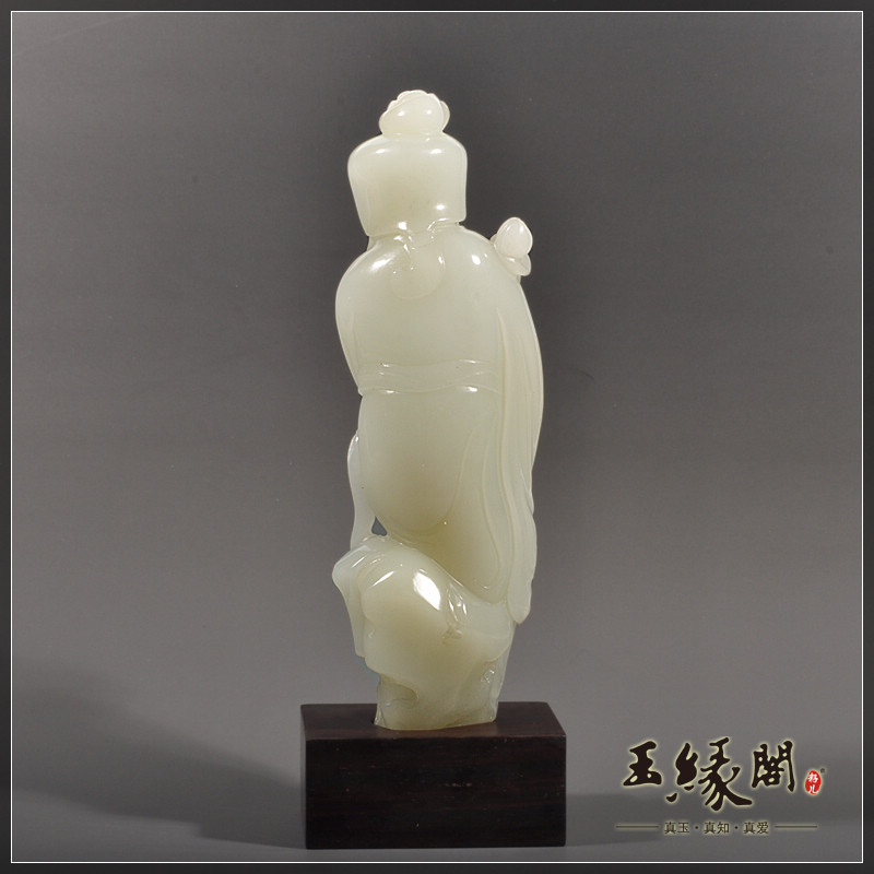 白玉摆件 仕女